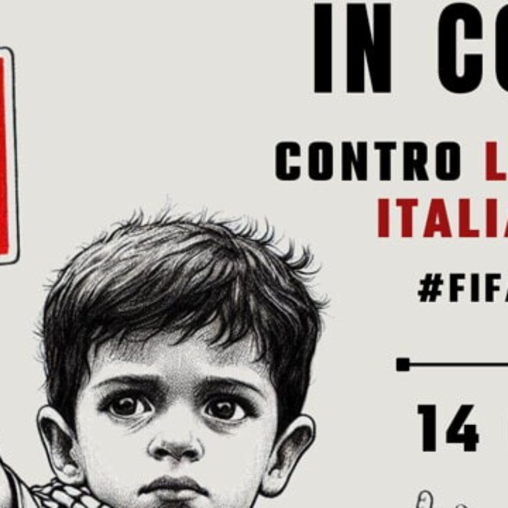 Mille persone in marcia per la Palestina libera a Udine durante Italia-Israele