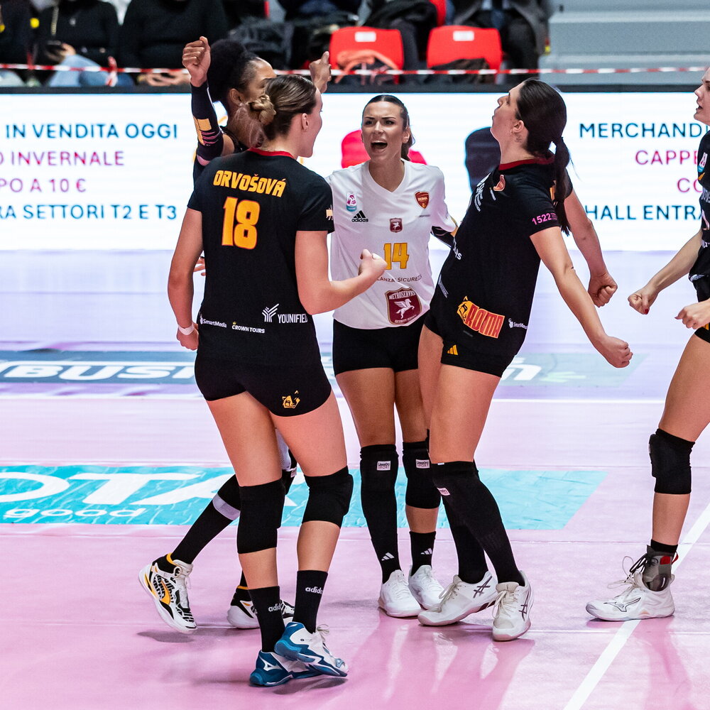 Roma e Milano in campo nel Christmas game di volley femminile