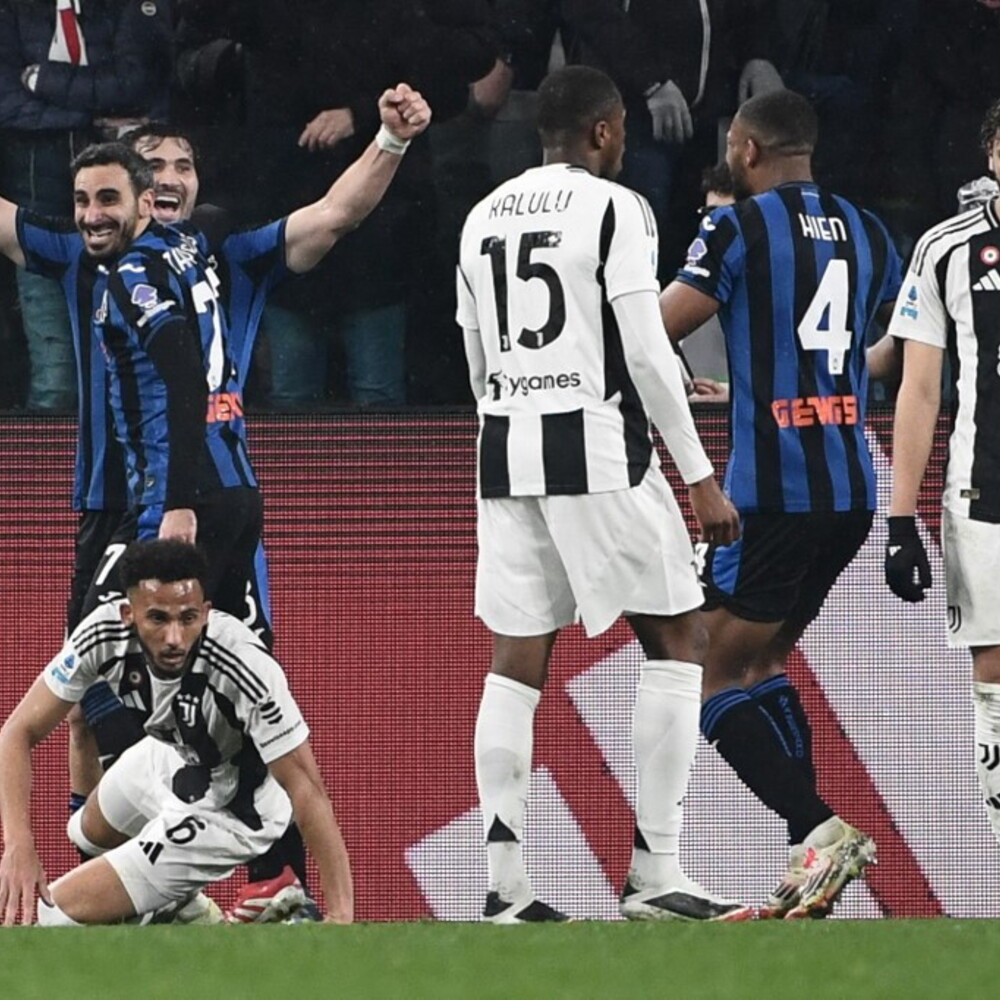 Atalanta umilia la Juventus 4-0 e sogna lo scudetto, contestazioni per i bianconeri