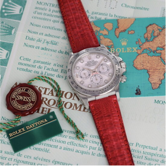 Attesa per l’asta di un raro Rolex Daytona in platino del 1999 a Ginevra