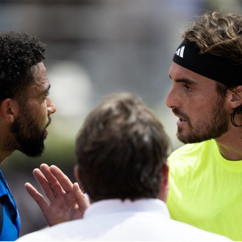 Quasi rissa tra Fils e Tsitsipas: arbitro costretto a intervenire agli Internazionali d'Italia